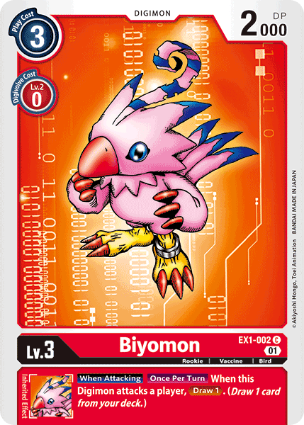 Biyomon [EX1-002] [Classic Collection] | Total Play