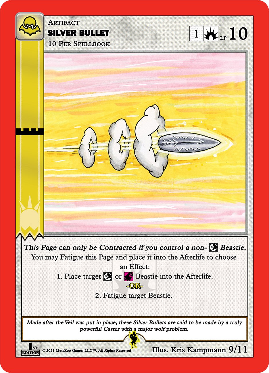 Silver Bullet [Cryptid Nation: Nightfall First Edition Tribal Theme Decks] | Total Play