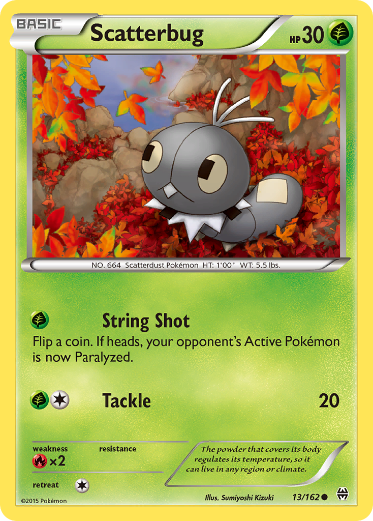 Scatterbug (13/162) [XY: BREAKthrough] | Total Play
