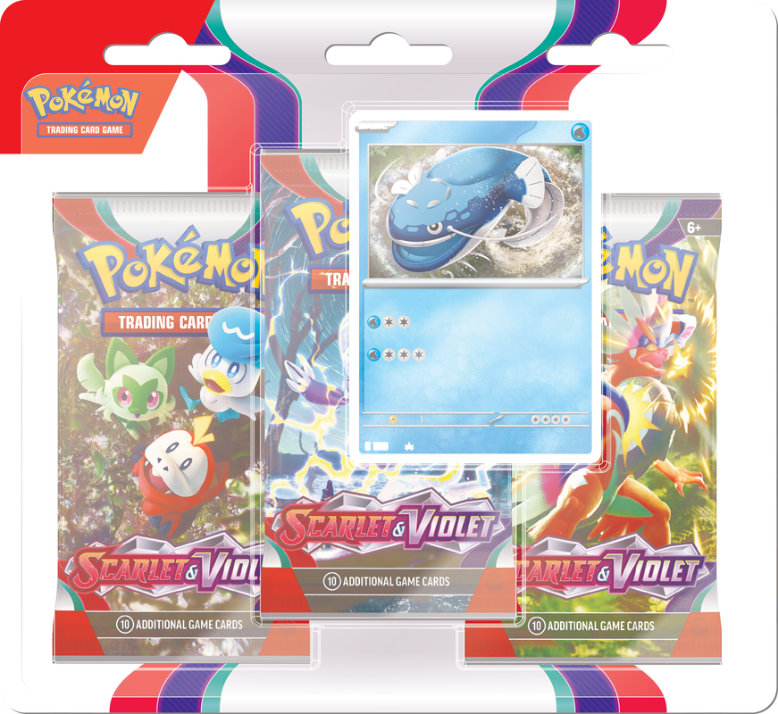 POKEMON SV1 SCARLET AND VIOLET 3PK BLISTER | Total Play