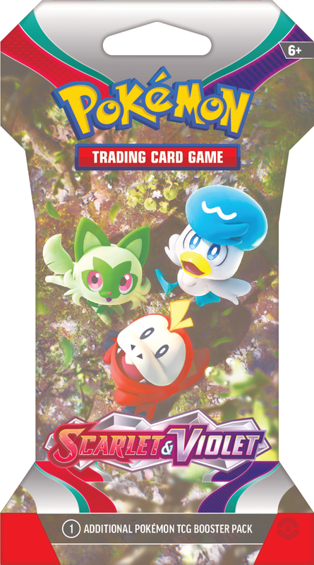 SLEEVED POKEMON SV1 SCARLET AND VIOLET BLISTER PACK | Total Play